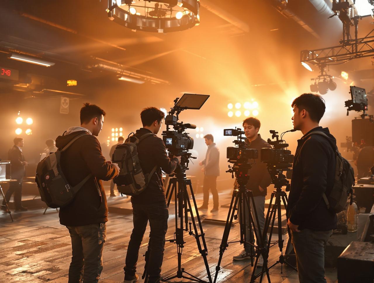 花都视频制作现场